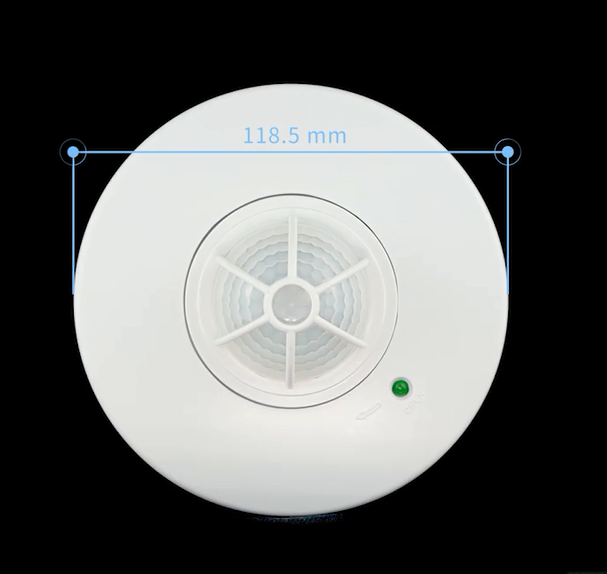 Pdlux PD-PIR103-Z 360 degree Ceiling Sensor PIR Motion Sensor Light Switch with 3 Detectors