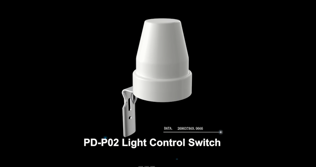 Pdlux PD-P02 AC 220V 10A Photocell Street Light Control Sensor Switch