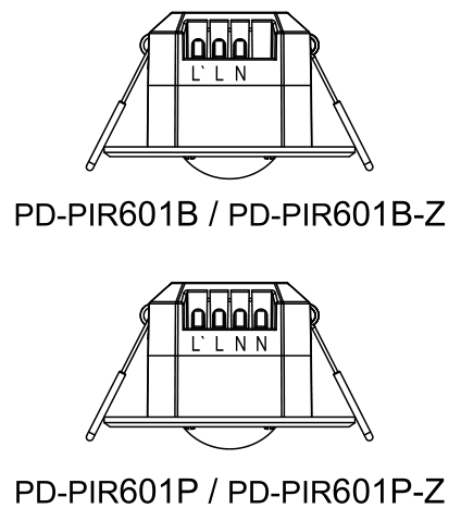 Pdlux PD-PIR601 Indoor 360 Degree Ceiling Mounted Mini 220V Pir Motion Detector Occupancy Sensor Light Switch