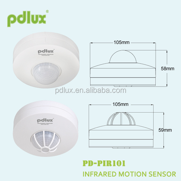 PDLUX PD-PIR101 Indoor Ceiling Mount Motion Sensor Light Switch Occupancy Sensor