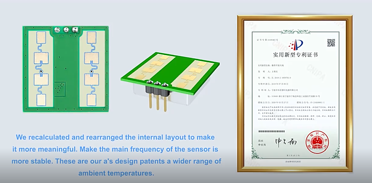 Pdlux PD-V11H Cdm324 24ghz 15m Radar Induction Single Channel Microwave Sensor Module for Automatic Sliding Doors