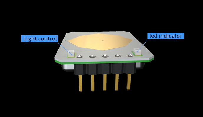 PDLUX PD-V19 Small Size 5.8g Radar Sensor Module Low Consumption for light Fcc Certificated