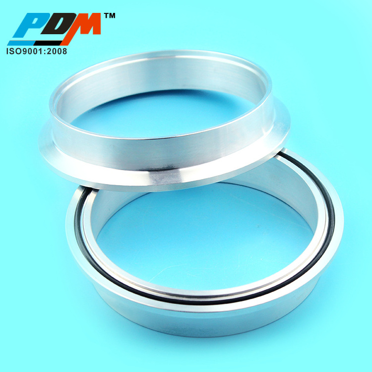 Stainless Steel Standard V-band Clamps & Aluminum Flanges With O Ring