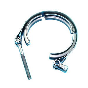 Quick Release V Band Clamp2.5" 304 Stainless Steel V-Band Clamp Exhaust Clamp For Flange Kit Pipe Clamp