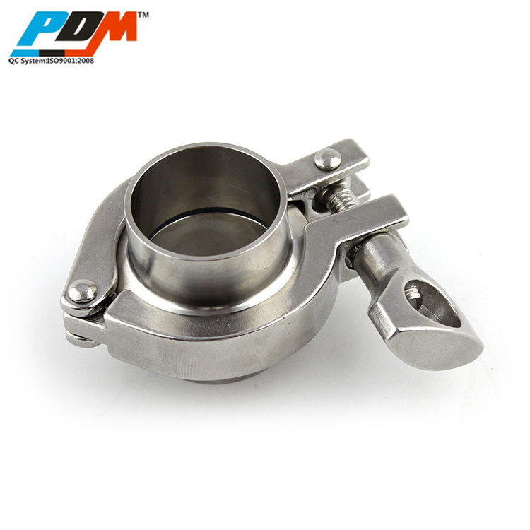 Sanitary Stainless Steel pipe fitting 1.5 Tri Clamp and flanges