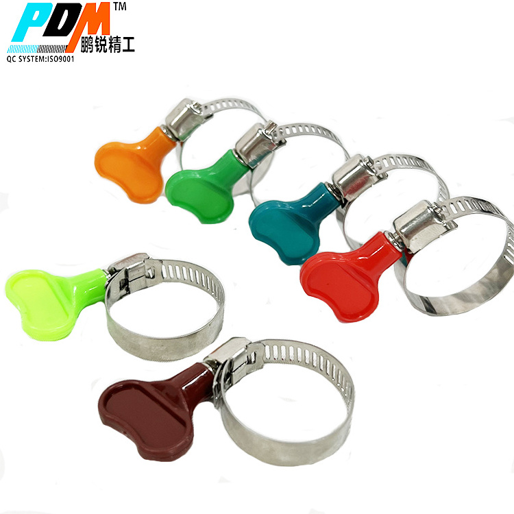 Butterfly Hose Clip Clamp Set Stainless Steel 304