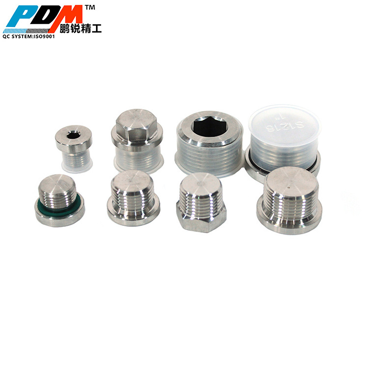 DIN906 DIN908 DIN910 Stainless steel thread Plug Standard pipe fittings