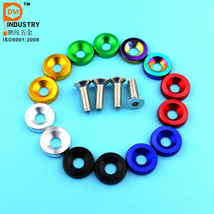 Aluminum Fender Washers M 6 Anodized And Stainless Steel Bolt From PDM