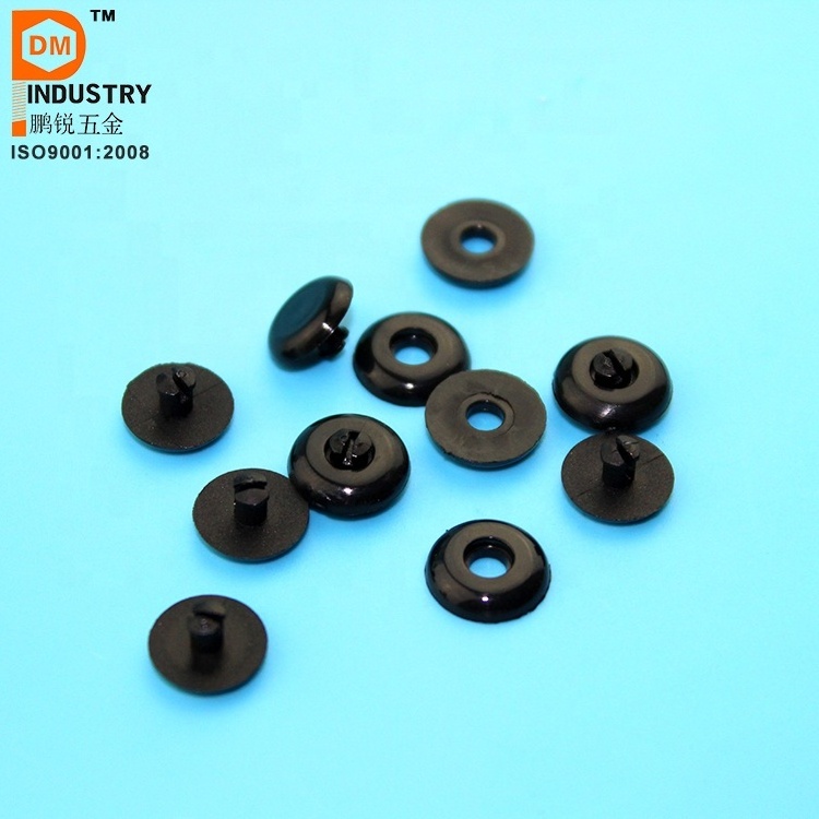 Plastic Male And Female Book Binding Rivets Post Screw