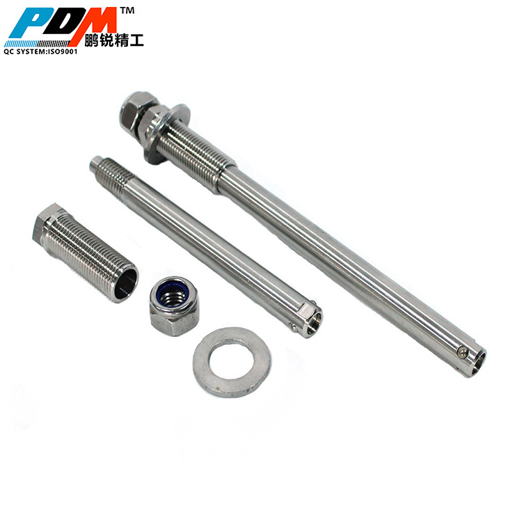 Stainless Steel quick release axle alxe pin for wheelchair with 3M 2353 patch