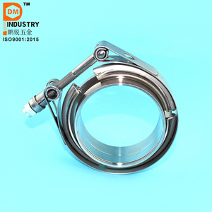 2.0'' Stainless Steel V-Band Clamps With Mf Flanges Sets