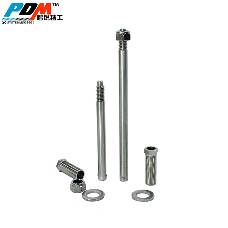 Polished quick release axle alxe pin for wheelchair as print