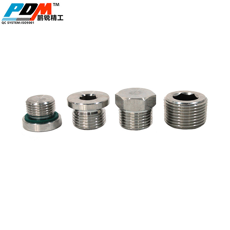 DIN906 DIN908 DIN910 Stainless steel thread Plug Standard pipe fittings