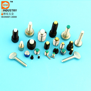 PDM Stainless Steel Nylon Tip Grub Screw, Hex Socket Rubber Tipped Set Screws With Plastic Tip