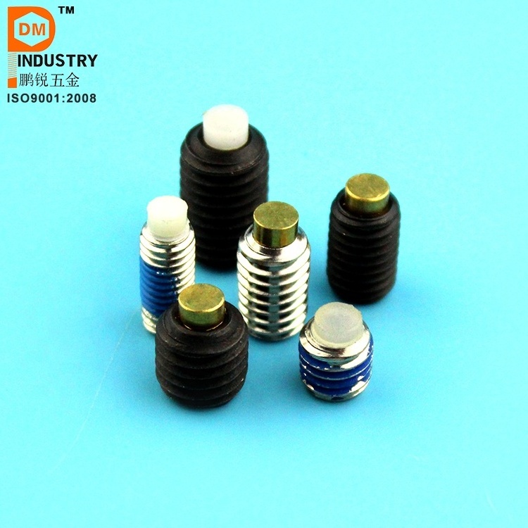 Nylon And Brass Tip Set Screw M2-M16 Stainless steel Or Mild Steel