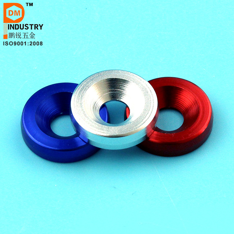 Aluminum Fender Washers Anodized And Assembly bolt