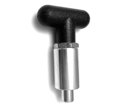 Twist-to-Lock T-Handle Weld-Mount Retractable Spring Plungers Pull Pin