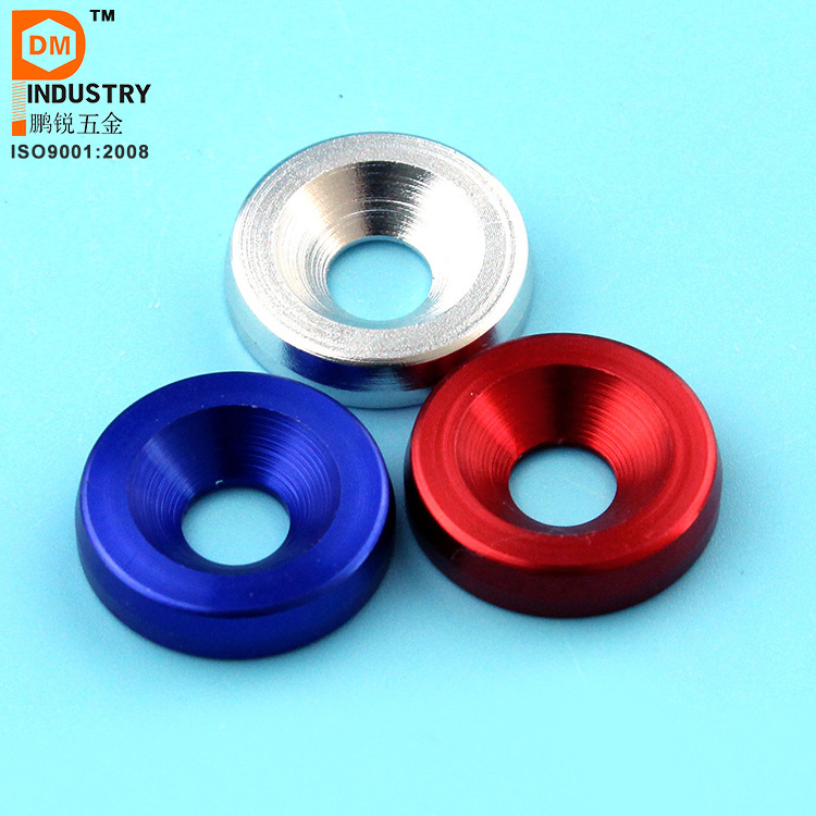 Aluminum Fender Washers Anodized And Assembly bolt