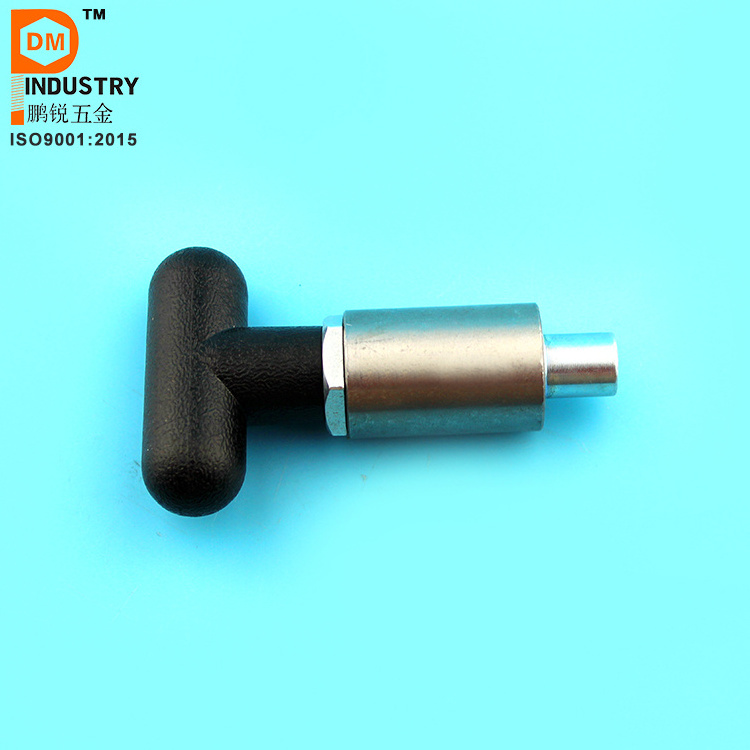 Spring Loaded T-Handle Pull Knob Latch With 3/8