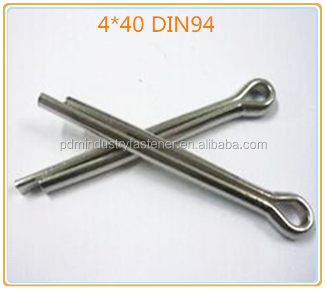 4*40 stainless steel split cotter pin