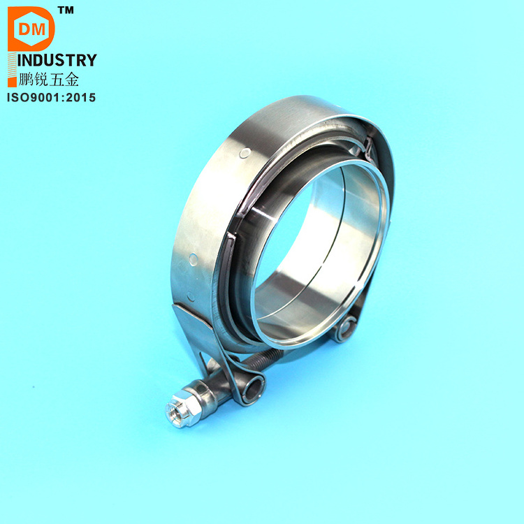 2.0'' Stainless Steel V-Band Clamps With Mf Flanges Sets