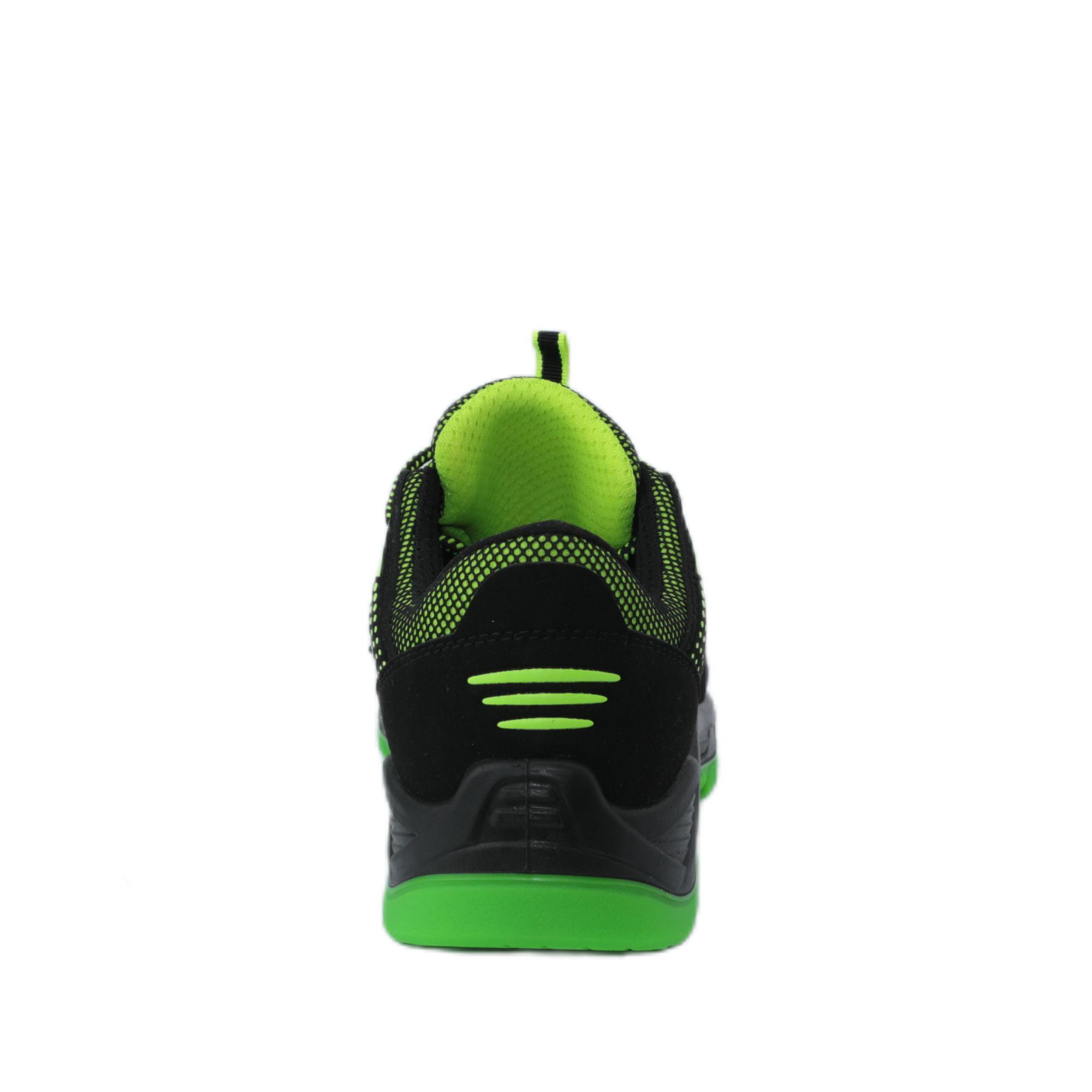 OEM Microfiber Upper Safety Shoes Air Mesh Lining Safety Shoes Pu Outsole Safety Sneaker working shoes