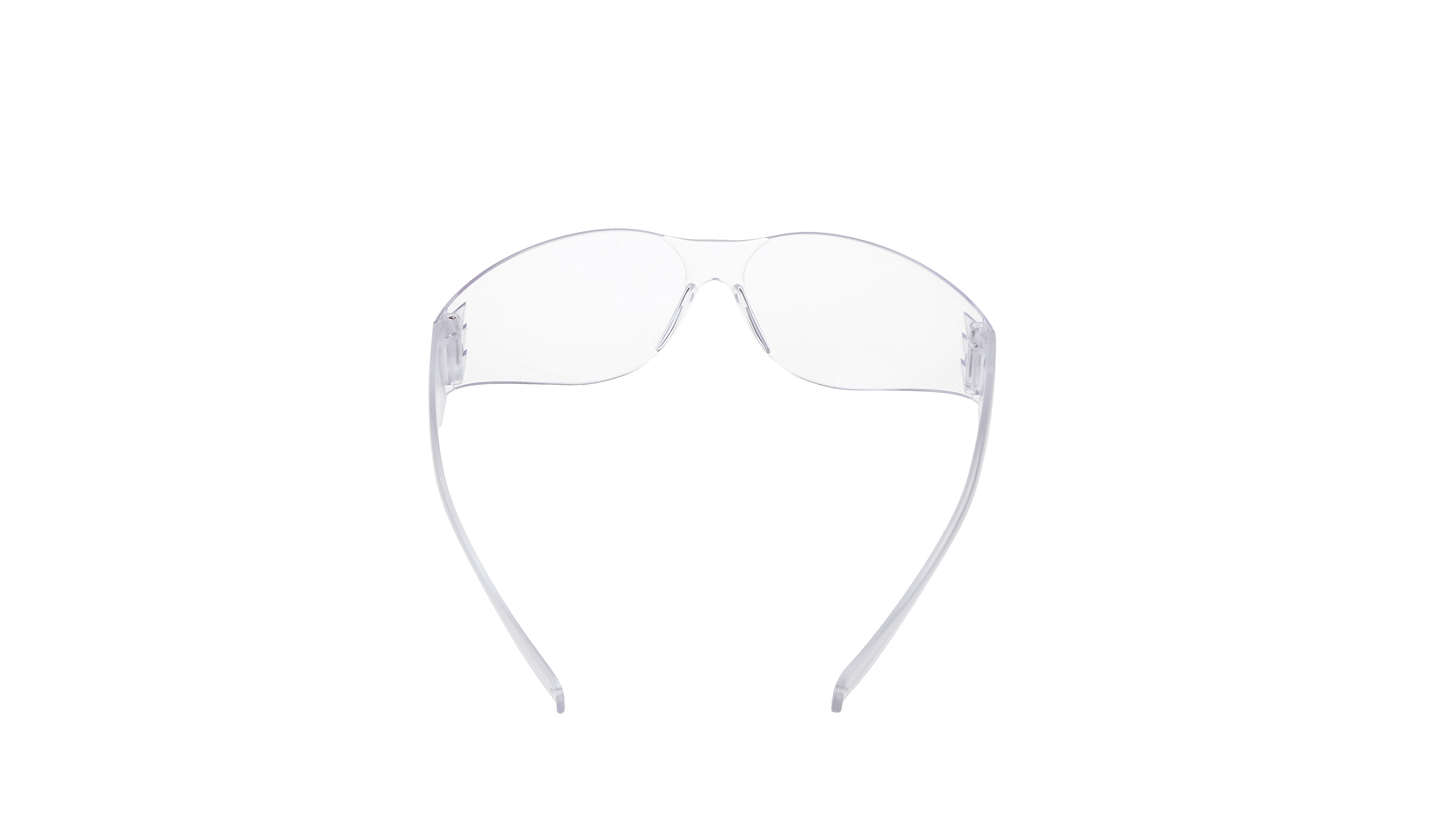 Low Price Size Industrial Labor Work glasses Anti Dust Scratch Anti-fog Pc Material Eco Safety glasses -White