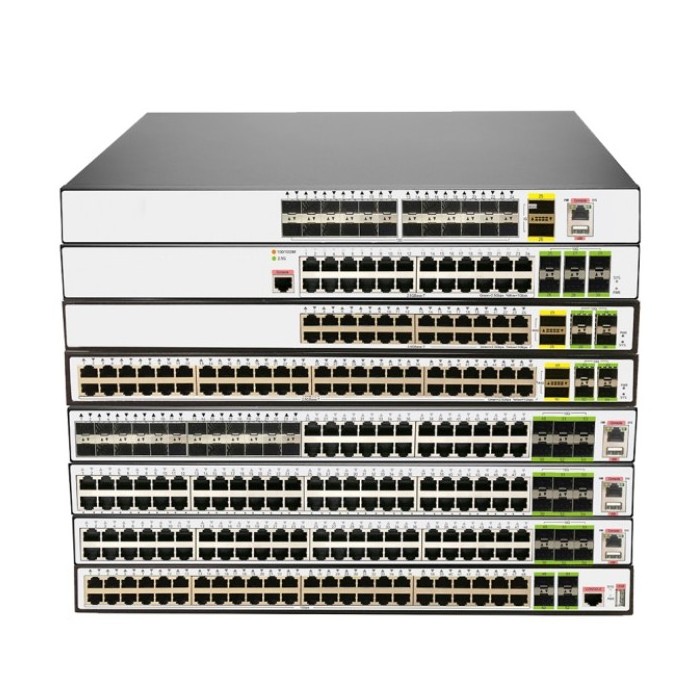 OEM ODM 30 Ports SFP+ 10G Uplink Layer3 Gigabit 24V 48V Passive Switch PoE VLAN Managed Reverse 2.5G switch