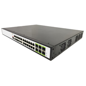 24 port 2.5Gb multi-gigabit network hub managed 6-Port 10G SFP metal Ethernet switch