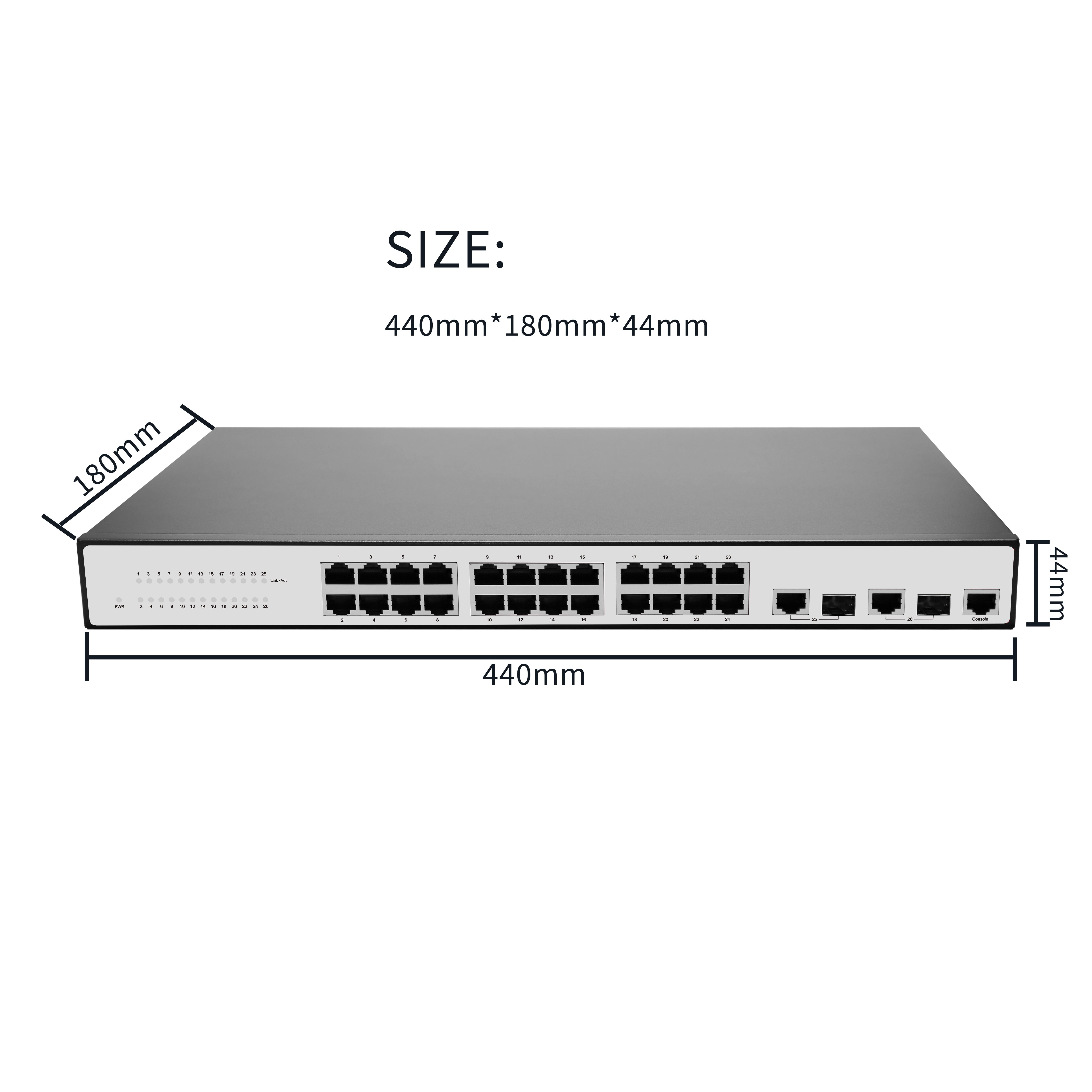 Same functions as TP-LINK TL-SF1024D 100M 24 port switch network fast ethernet switches tp link