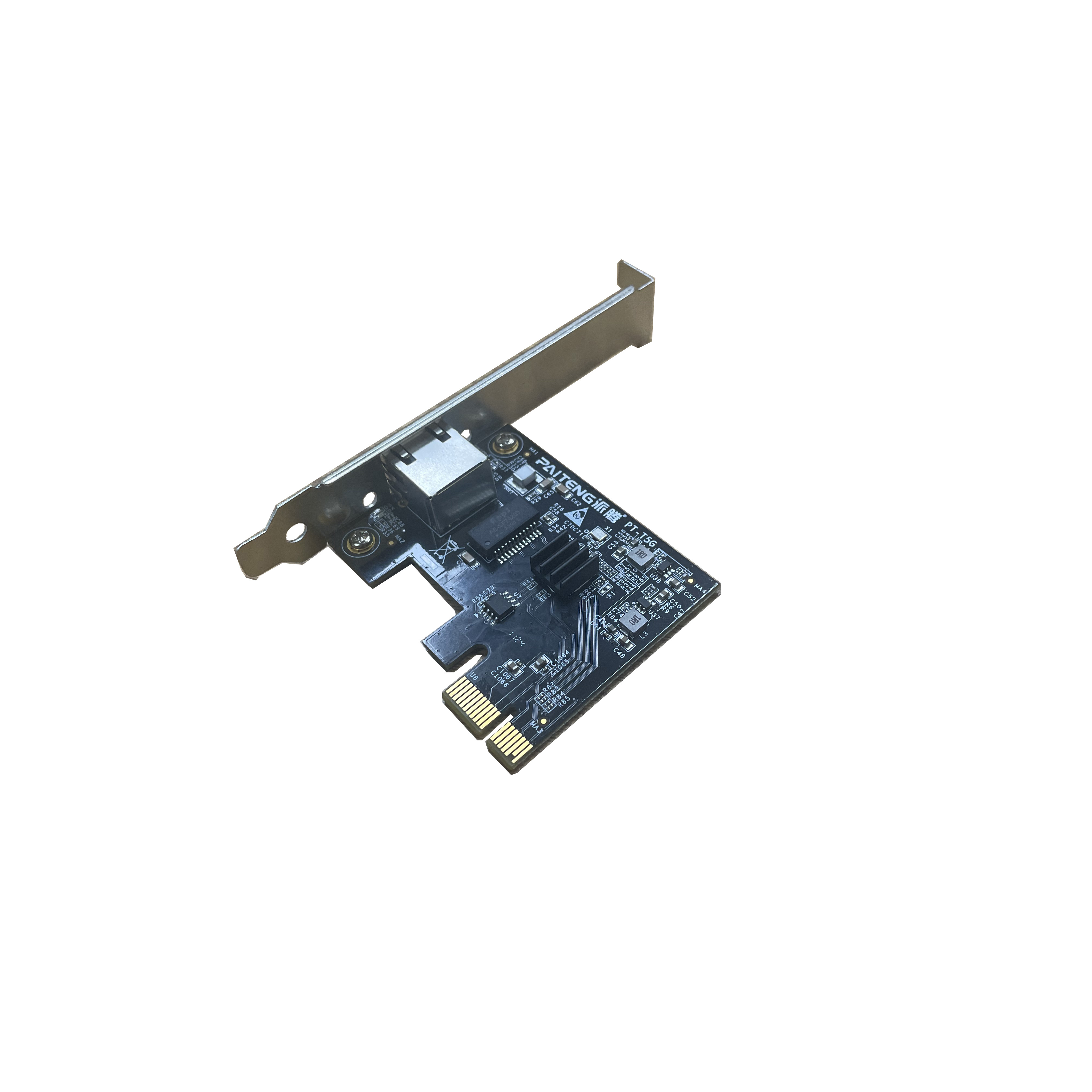 PCIe In-PT-T5G Single 5GbE SFP Optical Fiber Network Card Adapter High-Speed Ethernet Card