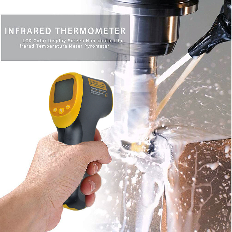 Industrial Digital Laser IR Infrared Gun Thermometer For Industry and household