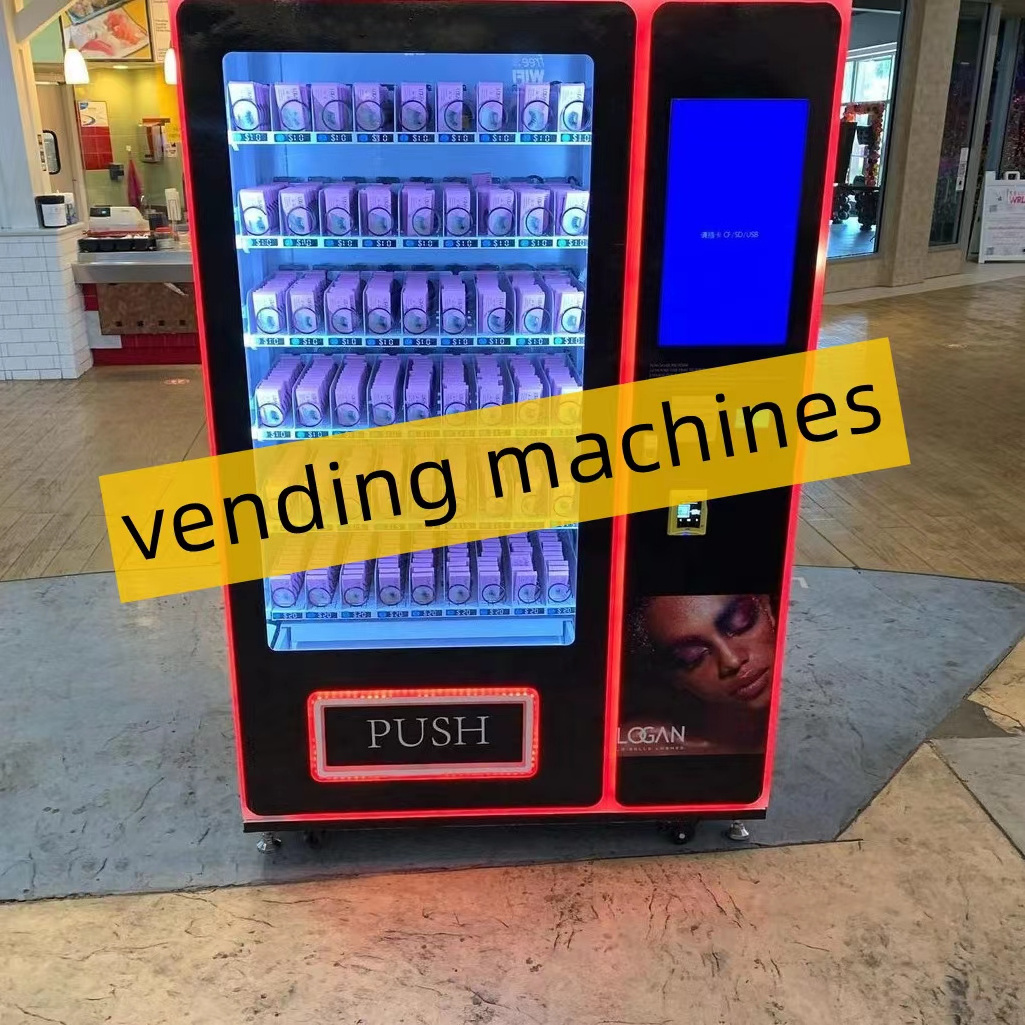 Wholesale 3D Full Strip Lashes Vendor automatic coin operated digital cash smart custom lash hair vending machines