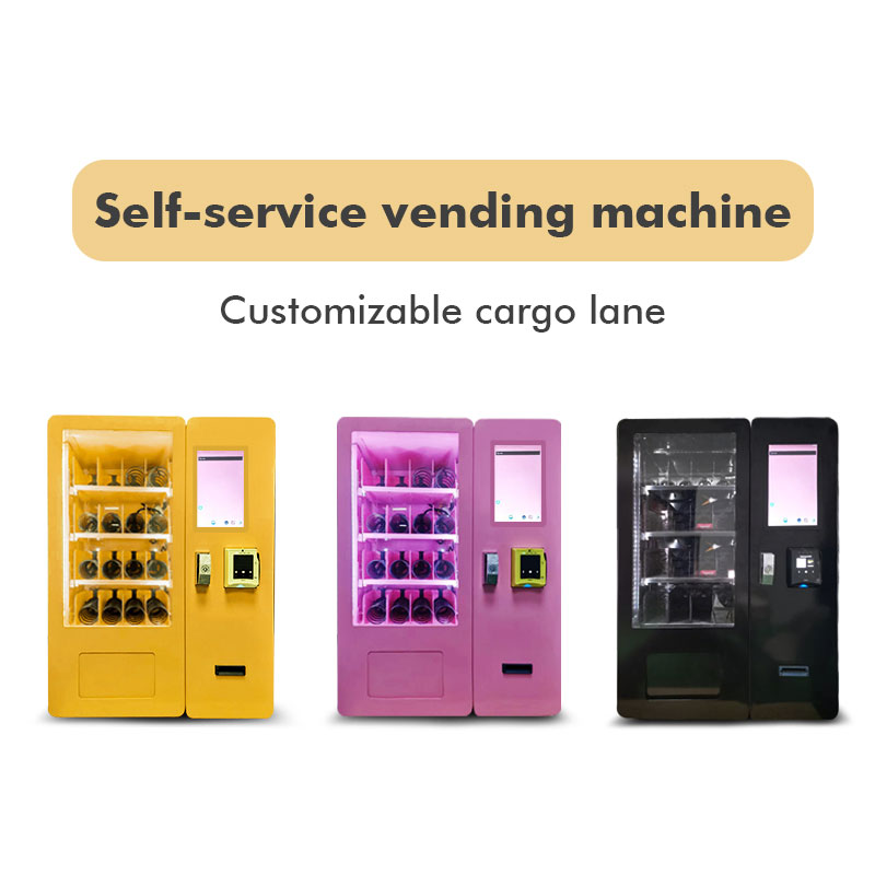 Wholesale 3D Full Strip Lashes Vendor automatic coin operated digital cash smart custom lash hair vending machines