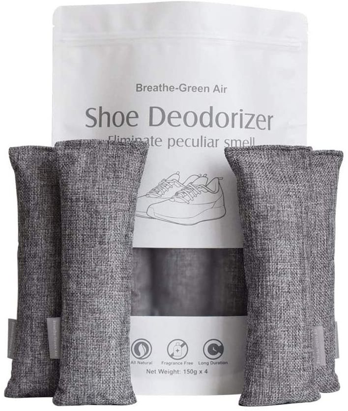 Moso Bamboo Charcoal Bag Remove Shoe Odor Removal Activated Carbon Shoe Deodorizer Bag for Home USE