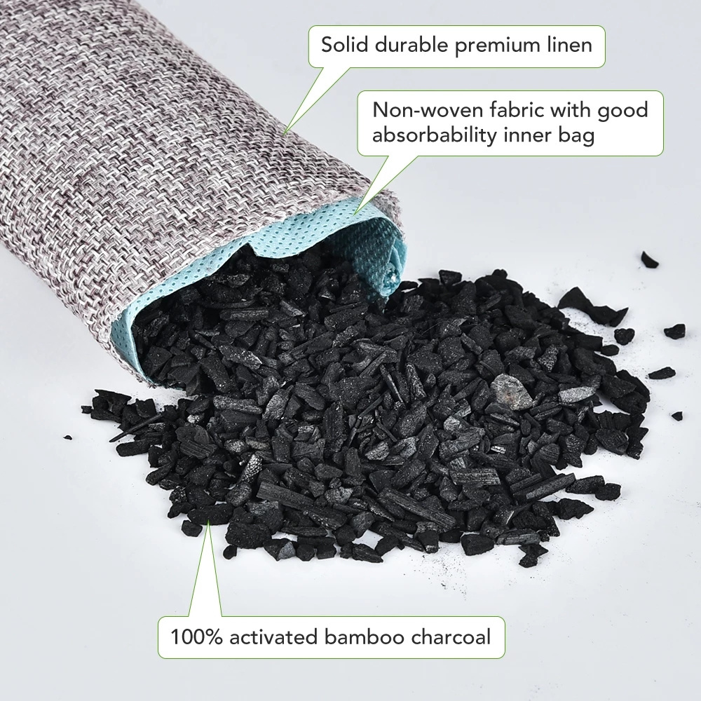 75g Natural Bamboo Charcoal Bag Air Purifying Bag For Shoes Office Home Air Freshener Manufacturers OEM Customer