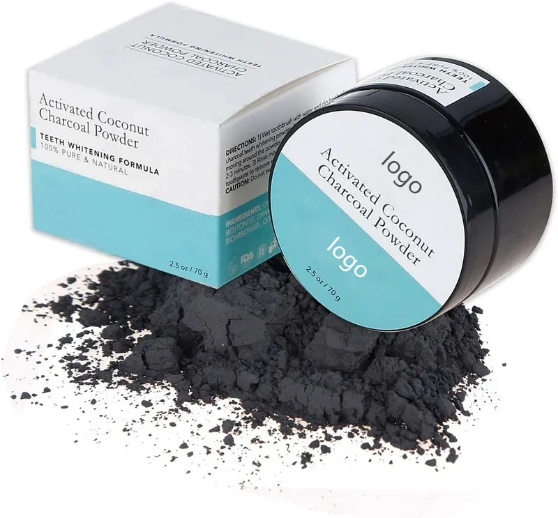 Coconut Shell Tooth Whitening Powder Bamboo Charcoal Powder For Home Use Removing Tooth Stains