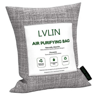 200g  Bamboo Charcoal Air Purifying Bag Large Natural Air Freshener For Home Use Closet Deodorizer