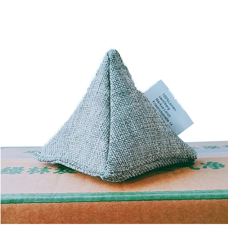 Pyramid Shape Air Purifying Bag Air Freshener Bag Filters Air Activated Carbon Bag For Home and Car Decorate