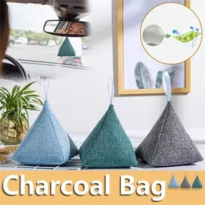 Freshening Odor Absorber Bamboo Charcoal Air Purifying Bags Activated Carbon  For Closets