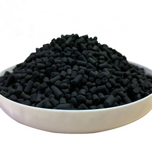 400-1200 Iodine Wooden Coal Base Columnar Pellet Activated Carbon For Chemical Industrial Adsorption