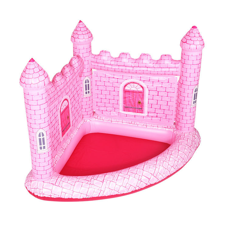 custom Princess Castle inflatable kids pool inflatable ball pit ball pool Game baby paddling pool