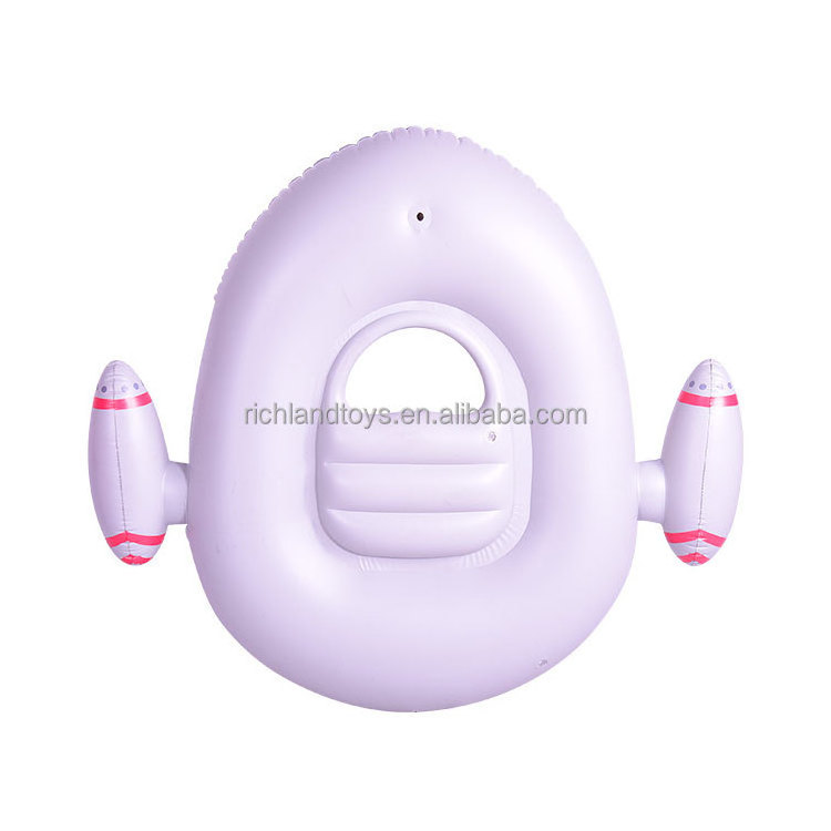 Factory Customization Submarine theme inflatable airplane pool float kids adult water gun pool toy inflatable pontoons tube