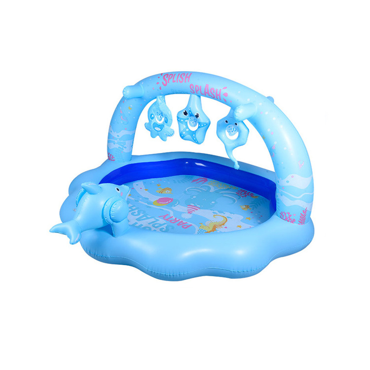 New PVC Kid Seashell Splash Pool Indoor Play Center Paddling Pool For Kid Ball Pit Ball Baby Pool