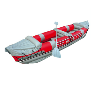 Water sport custom durable pvc kayak canoes foldable kayak double inflatable kayak 2 person