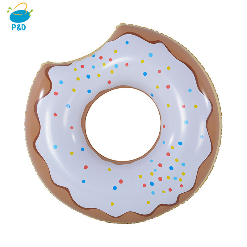 P&D Inflatable Donut swimming ring Water Fun Donut Pool Float