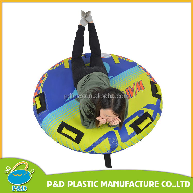 New custom inflatable water ski towable tubes for water sport