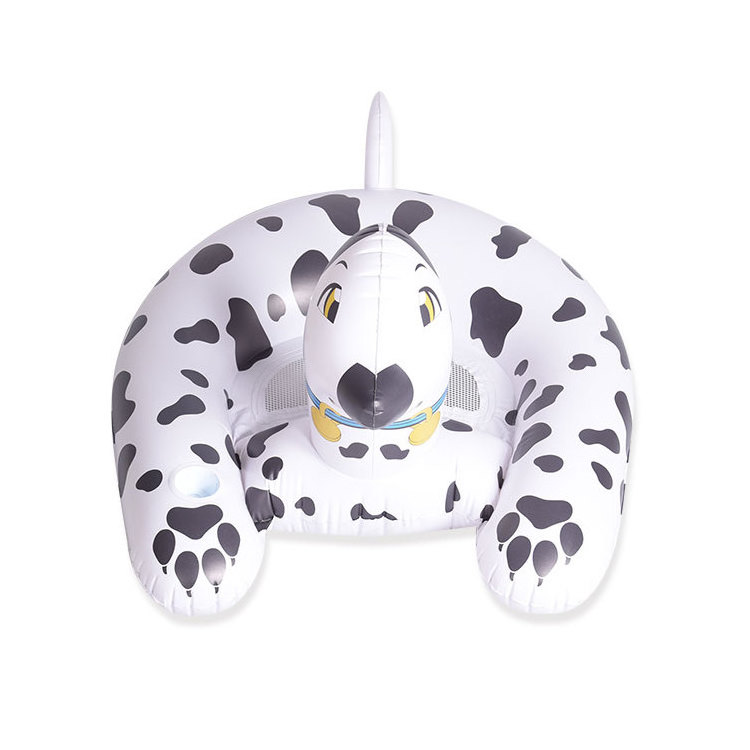 custom pool float spotty dog inflatable toys for kids kids pool float beach floats inflatable lounge chair