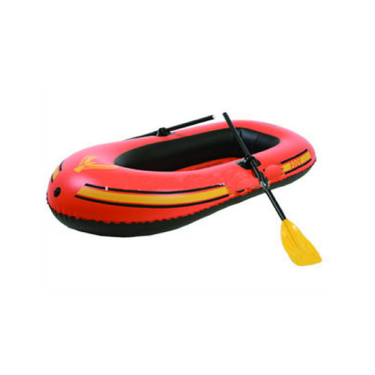 Outdoor Sports Inflatable PVC Boat Dinghy for Fishing Lake Drifting Rowing Made with Hypalon and Aluminum