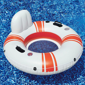 water Sports heavy PVC Inflatable River Float Tube inflatable lounge chair